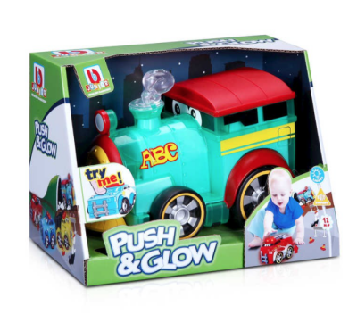 BB JUNIOR PUSH & GLOW TRAIN (£14.99)